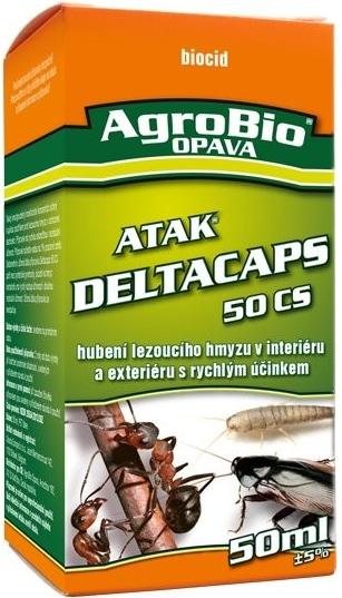 ATAK DELTACAPS -koncentrát určený k hubení štěnic a švábů - 50 ml.